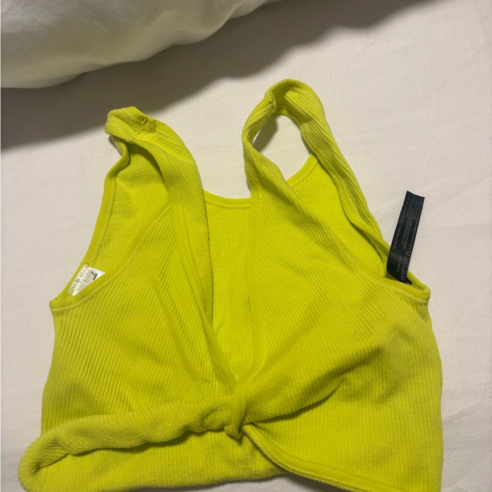 Urban Outfitters Lime Crop Top